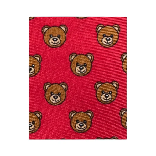 Teddy Bear Printed Tie