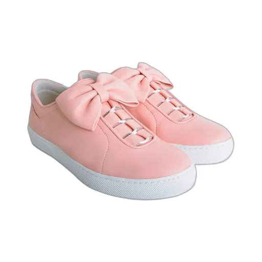 Bow-Decorated Casual Sneakers