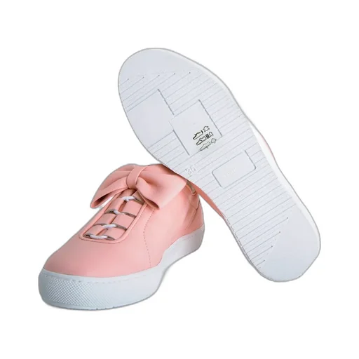 Bow-Decorated Casual Sneakers