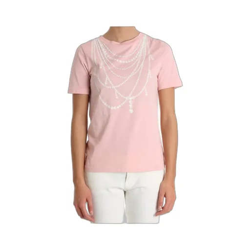 T-Shirt With Round Neck And Short Sleeves
