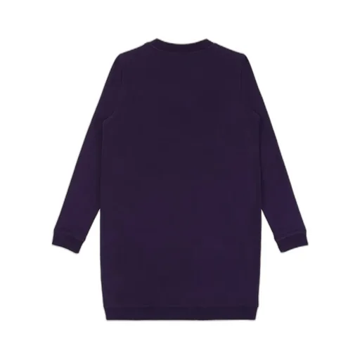 Round Neck Long-Sleeved Dress
