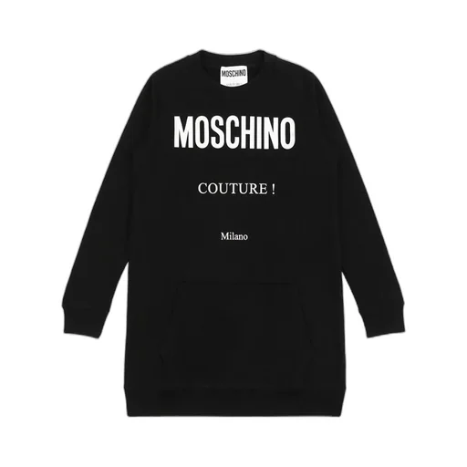 Round-Necked Logo Sweater Dress