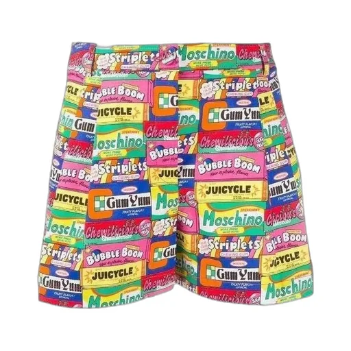 Pattern Printed Shorts