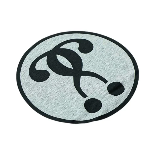 Double Question Mark Logo Printed T-Shirt