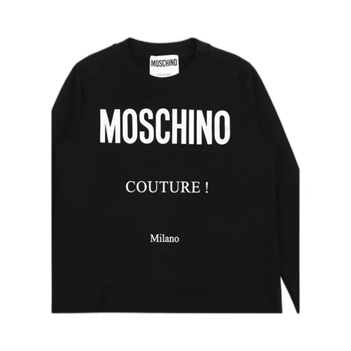 Round-Necked Logo Sweater Dress