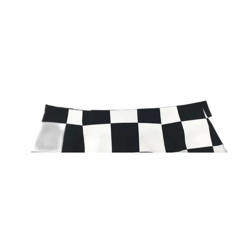 Checked Skirt