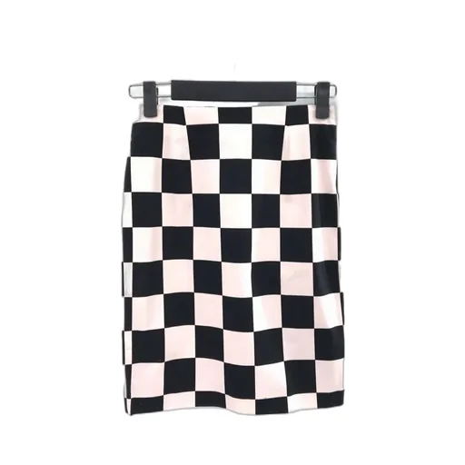 Checked Skirt