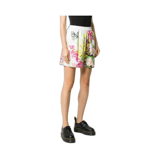 Floral Printed Wide-Legged Shorts