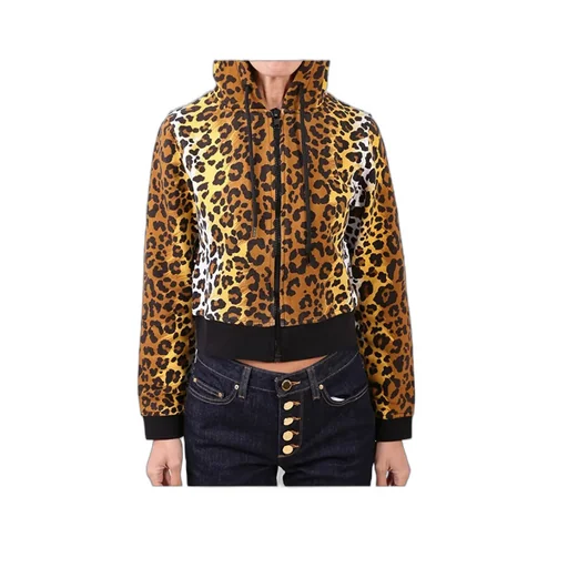 Leopard Print Casual Jacket
