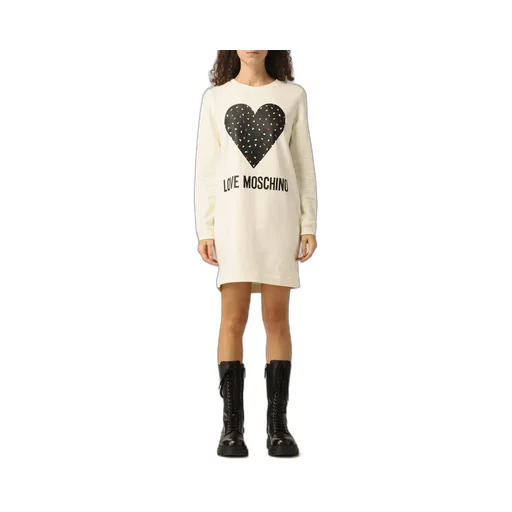 Logo-Print Sweatshirt Dress