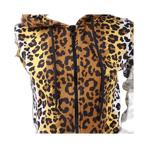 Leopard Print Casual Jacket
