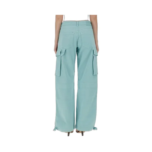 Multi-Pocket Button Casual Pants