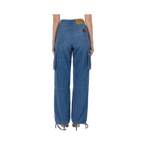 Belt-Strap Jeans