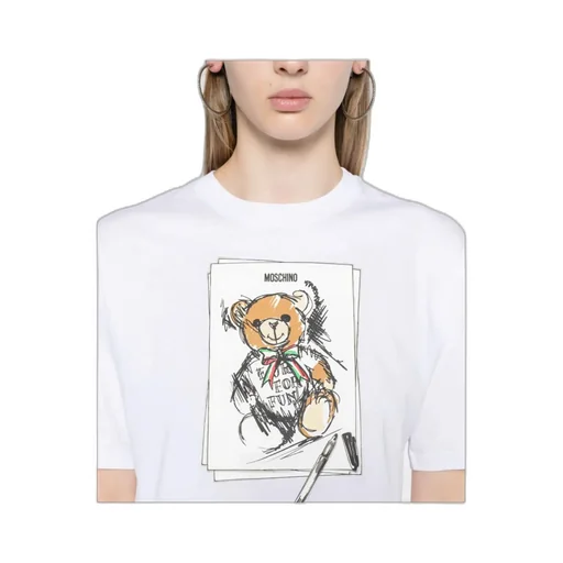 Teddy Bear Cotton Crop Top