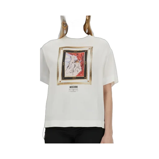 T-Shirt With Round Neck And Short Sleeves