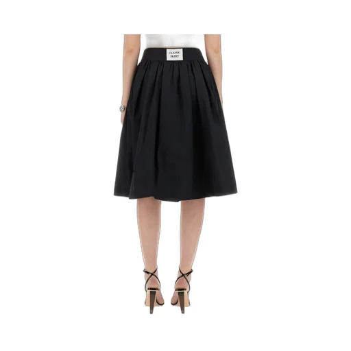 Logo Logo Pleated Skirt