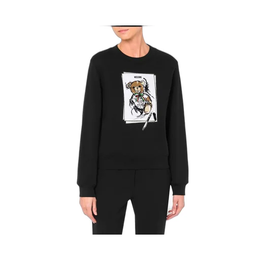 Graphic Printed Crewneck Sweatshirt