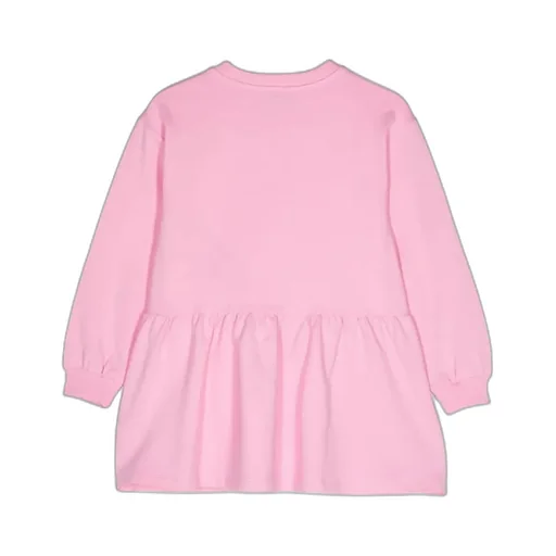 Logo Printed Crewneck Dress