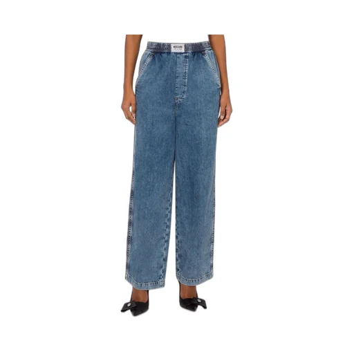 Jeans High-Waist Wide-Leg Denim Jeans