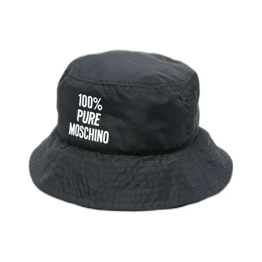 Logo-Print Slouchy Bucket Hat