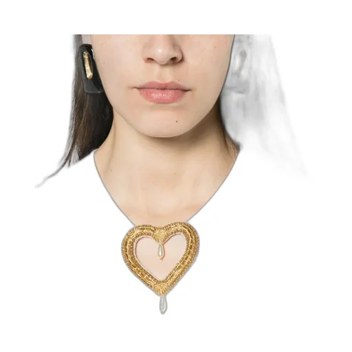 Heart Cut-Out Sleeveless Blouse
