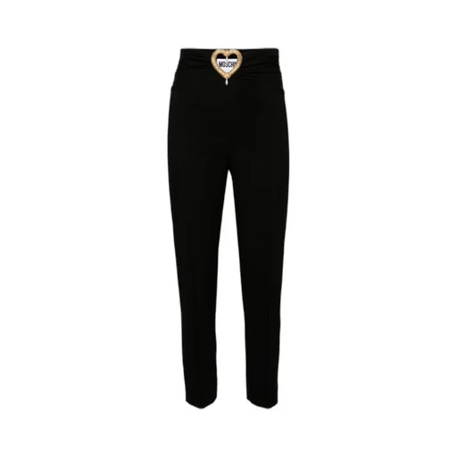Heart Cut-Out Tailored Trousers