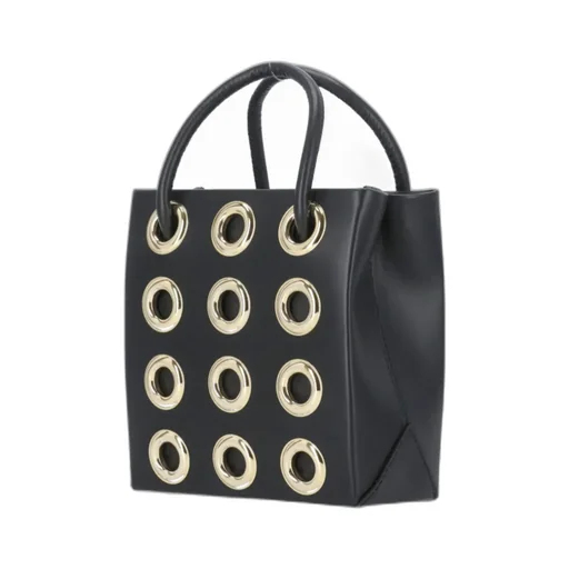 Logo Eyelet Shoulder Bag