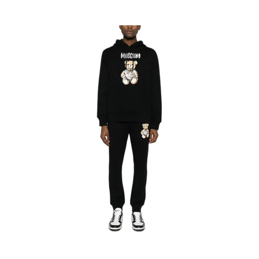 Teddy Bear Print Hoodie