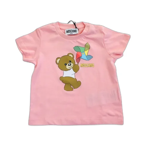 Teddy Bear-Motif Shorts Set