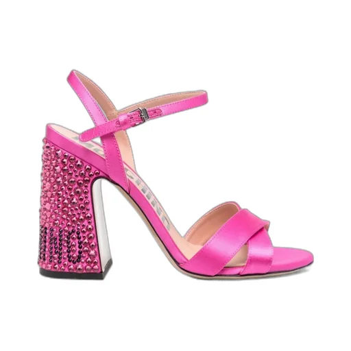 105Mm Crystal-Embellished Sandals