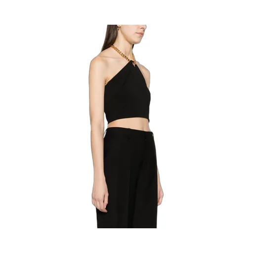 Chain-Link Cropped Top