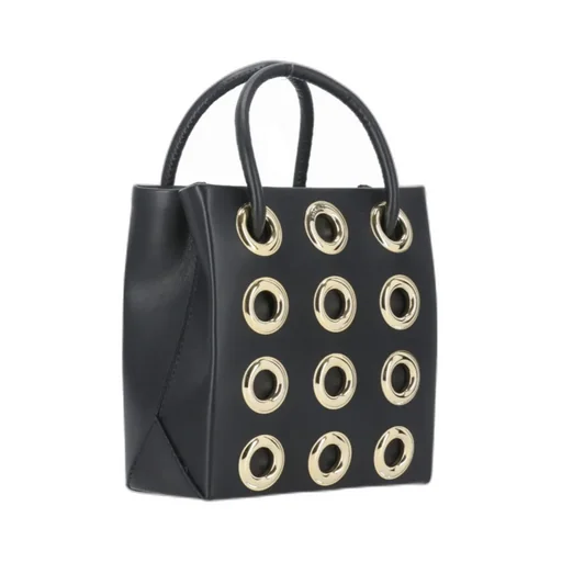 Logo Eyelet Shoulder Bag
