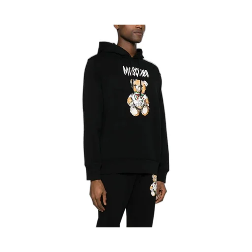 Teddy Bear Print Hoodie