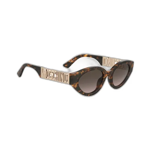 Oval Frame Logo Sunglasses