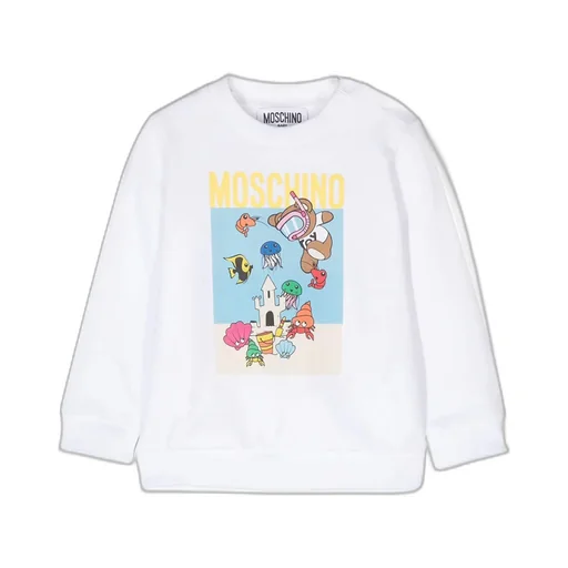 Teddy Bear-Print Sweatshirt