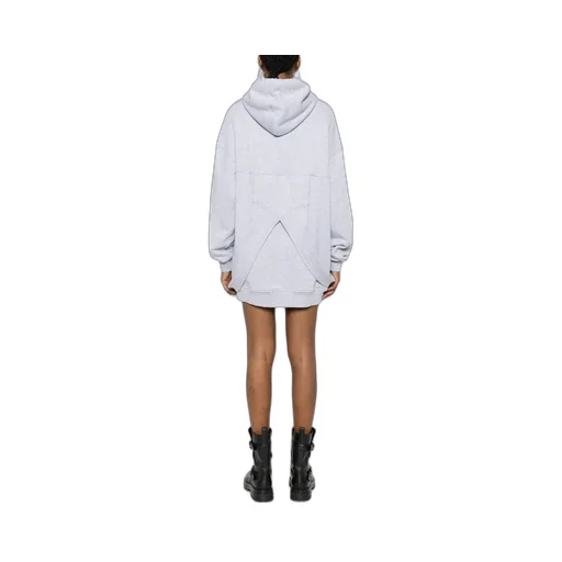 Hooded Minidress With Strap Detail