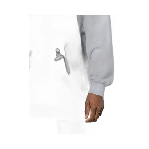 Hooded Minidress With Strap Detail