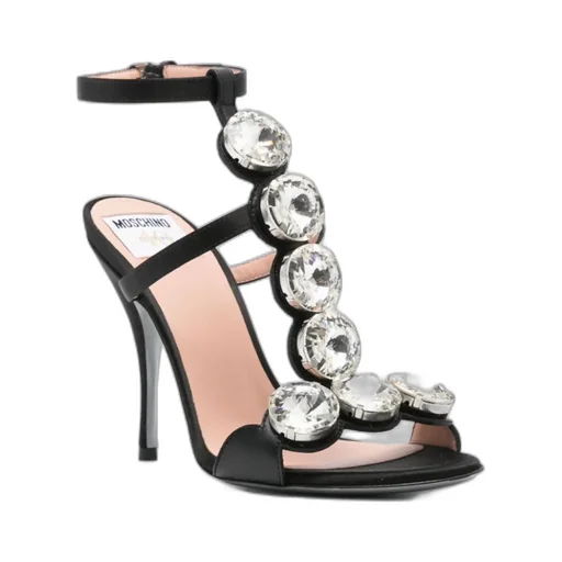 Gem-Embellished Sandals