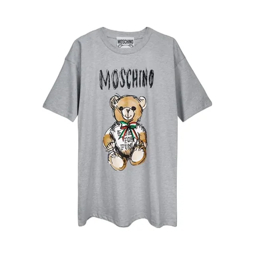Teddy Bear-Print Cotton T-Shirt