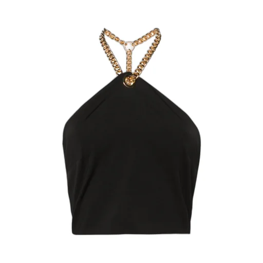 Chain-Link Cropped Top