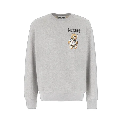 Teddy Bear Printed Crewneck Sweatshirt