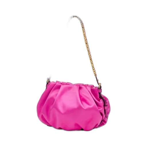 Logo-Embellished Zipped Shoulder Bag