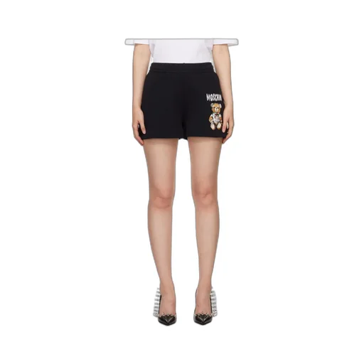 Logo Printed Elasticated-Waist Shorts