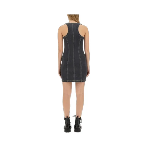 Sleeveless Denim Dress