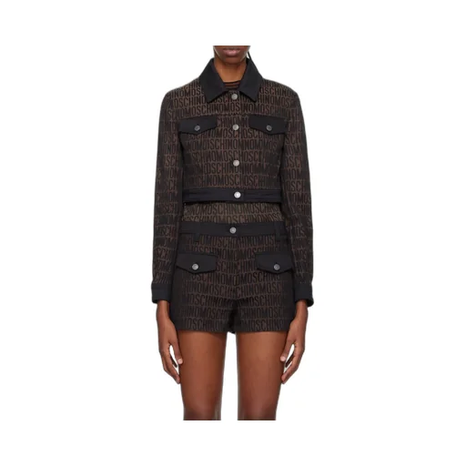 Letter Pattern Casual Jacket