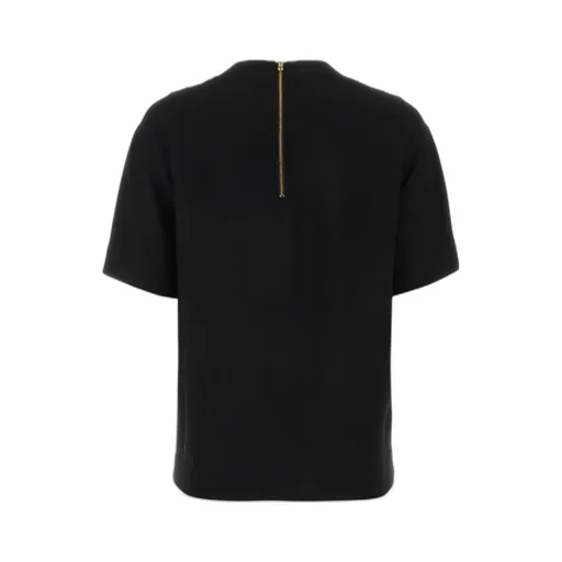 100% Pure Moschino Slogan Printed Crewneck T-Shirt