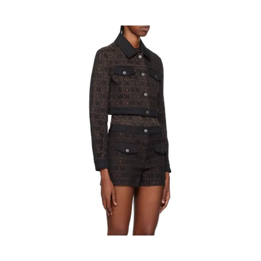 Letter Pattern Casual Jacket