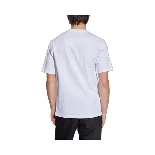 100% Pure Moschino Printed Crewneck T-Shirt