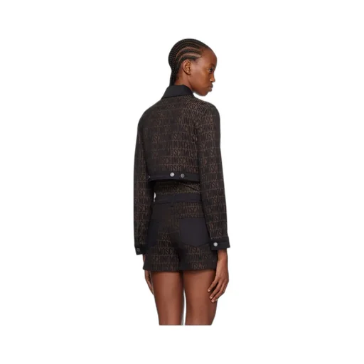 Letter Pattern Casual Jacket
