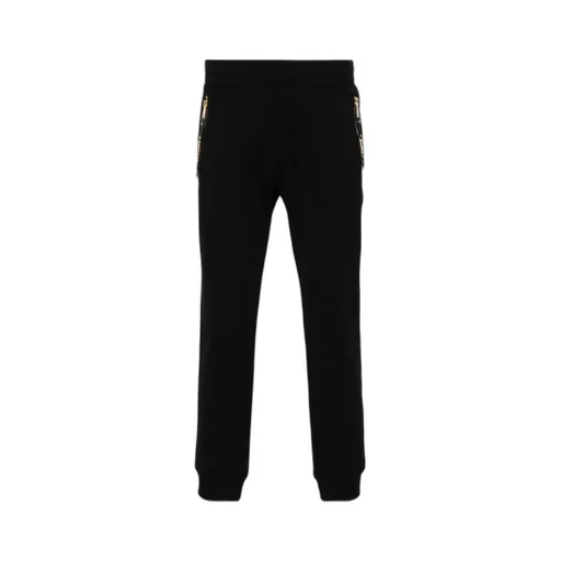 Logo-Lettering Cotton Track Pants